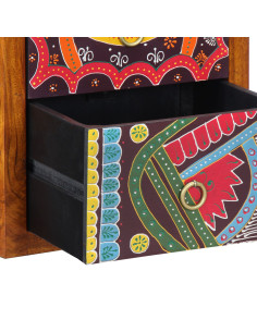 Armadio da Notte con cassetto Marrone 35 x 30 x 40 cm