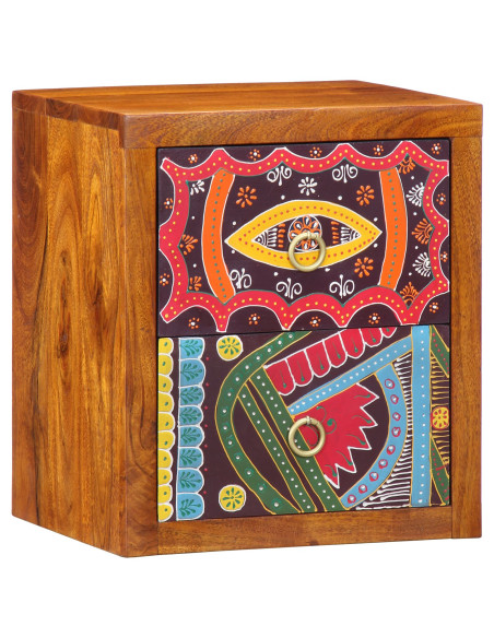 Armadio da Notte con cassetto Marrone 35 x 30 x 40 cm