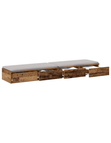 Tavolo da comodino  Legno vecchio Legno 150 x 36.5 x 16.5 cm