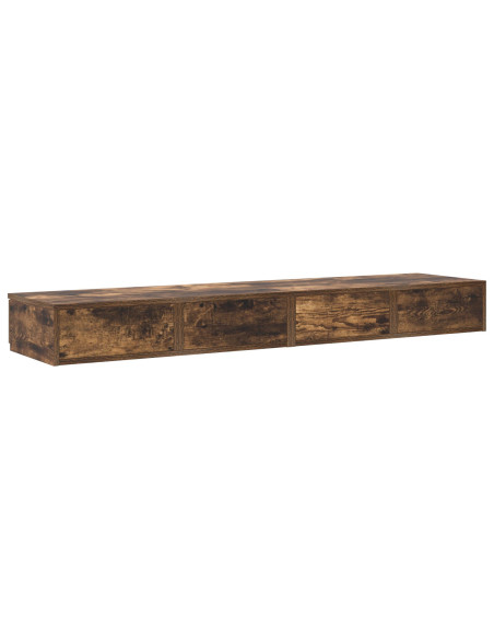 Comodino Rovere affumicato Legno ingegnerizzato