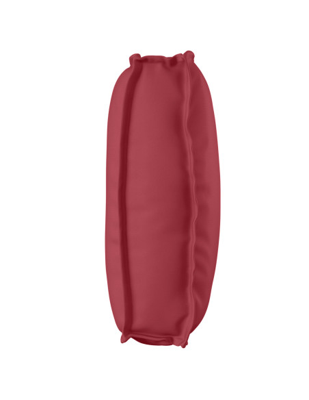 Cuscino Rosso Vino 120 x 50 x 12 cm Tessuto Oxford