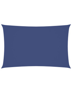 Parasole a Vela Oxford Rettangolare 2x5 m Blu 2
