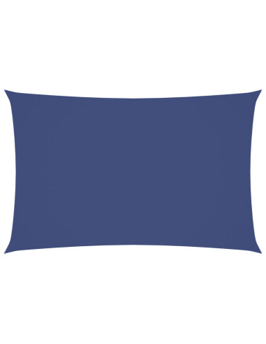 Parasole a Vela Oxford Rettangolare 2x5 m Blu