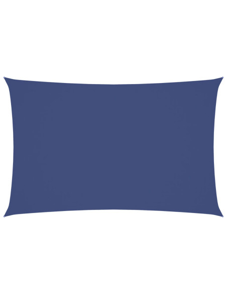 Parasole a Vela Oxford Rettangolare 2x5 m Blu