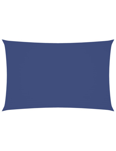 Parasole a Vela Oxford Rettangolare 4x7 m Blu