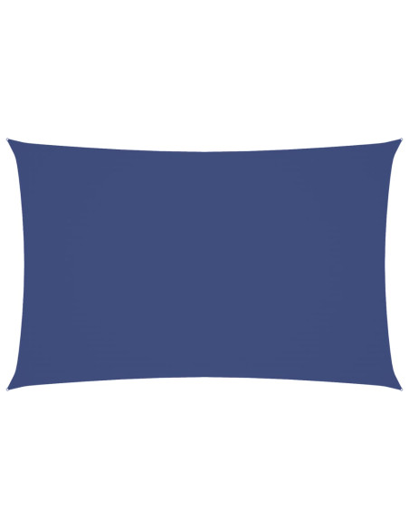 Parasole a Vela Oxford Rettangolare 4x7 m Blu