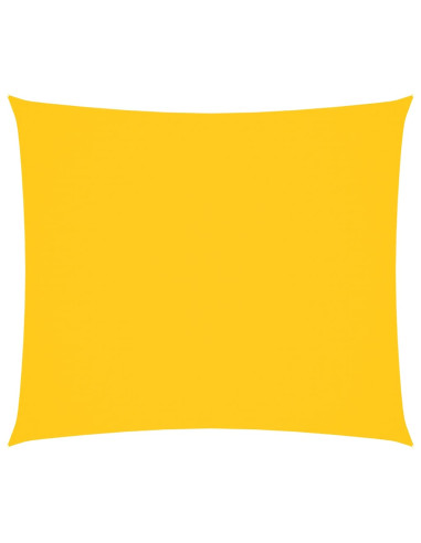 Parasole a Vela Oxford Rettangolare 2,5x3 m Gialla