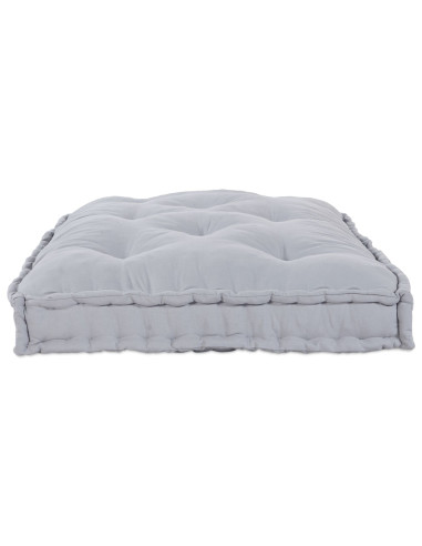 Divano modulare Grigio 120 x 80 x 12 cm Tessuto