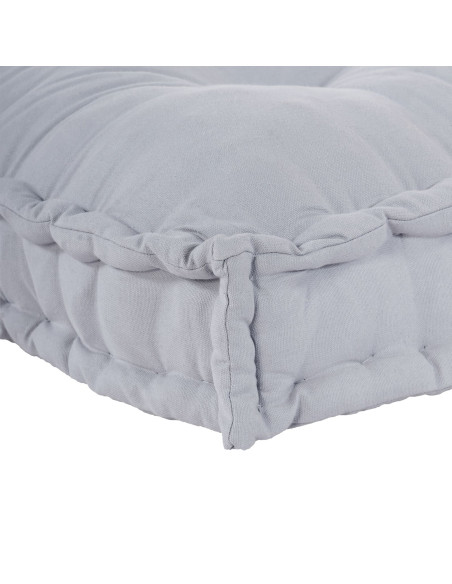 Divano modulare Grigio 120 x 80 x 12 cm Tessuto