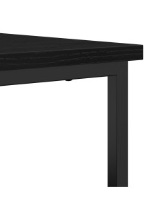 Mobile a muro Rovere Nero 69,5 x 34 x 180 cm Legno multistrato 2