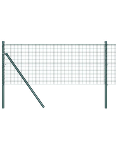 Palo della recinzione Verde 25 x 0,5 m (maglia 19 x 19 mm)