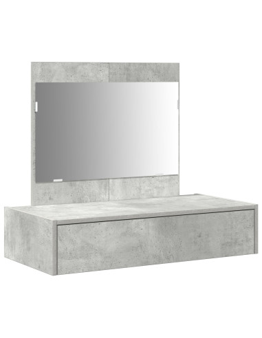 Tavolo da Trucco Grigio 83 x 40 x 70 cm Legno multistrato