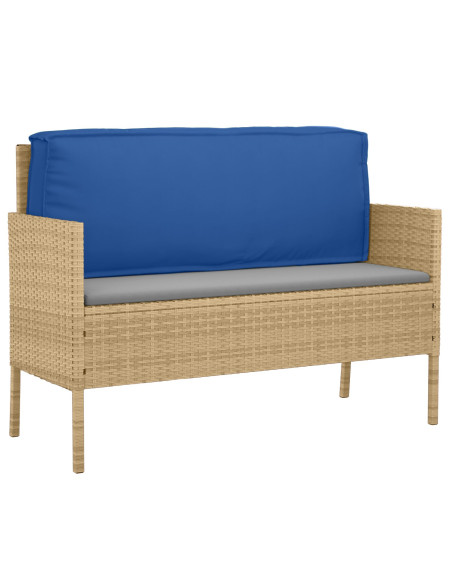 Cuscino da Esterno  Blu reale Poliestere 120 x 12 x 40 cm