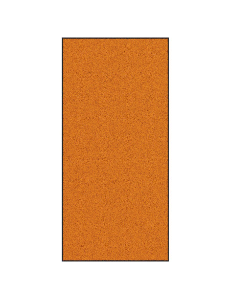 Zerbino Lavabile Arancione 120x250 cm