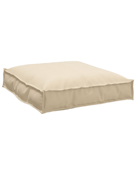Set di cuscini per cassette  Set di 2 Beige Poliestere