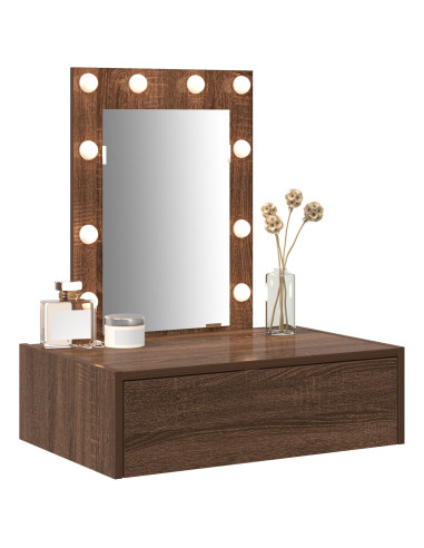 Tavolo da Trucco Marrone 60 x 40 x 70 cm Legno multistrato