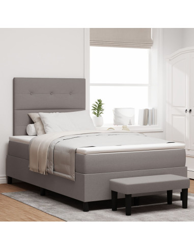 Letto a molle con materasso Talpa 120 x 200 cm Tessuto