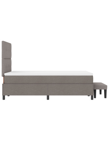 Letto a molle con materasso Talpa 120 x 200 cm Tessuto