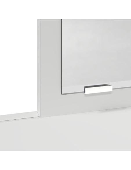 Tavolo da Trucco Bianco 79 x 41 x 140 cm Legno multistrato