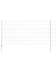 Recinzione con Posto Argento 1,2 x 10 m Acciaio 2