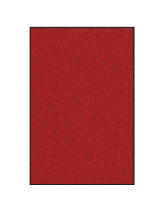 Tappetino Rosso e Nero 120 x 180 cm Polipropilene e vinile