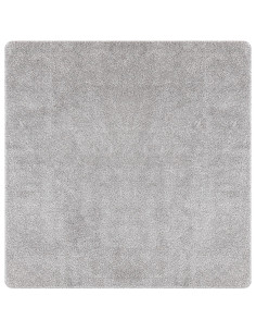 Tappeto Shaggy Antiscivolo Grigio 200 x 200 cm PP