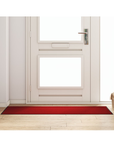 Tappetino Altro Rosso e Nero 60 x 180 cm Polipropilene e vinile