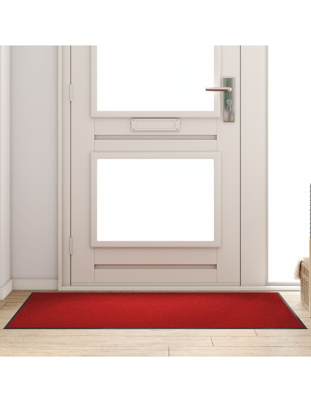 Tappetino rettangolare  rosso 90x150 cm