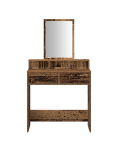 Tavolo da Trucco con cassetto Legno vecchio 79 x 41 x 140 cm 2
