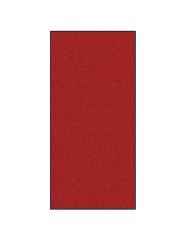 Tappetino Rosso e Nero 120 x 250 cm Polipropilene e vinile