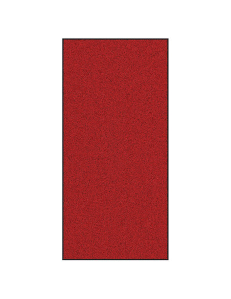 Tappetino Rosso e Nero 120 x 250 cm Polipropilene e vinile