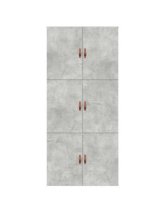 Struttura letto con contenitore Grigio cemento 90 x 190 cm