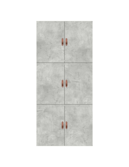 Struttura letto con contenitore Grigio cemento 90 x 190 cm