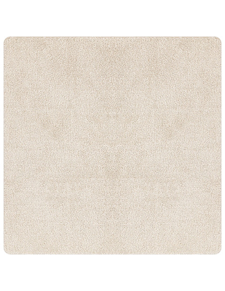 Tappeto Shaggy Antiscivolo Crema 160 x 160 cm PP