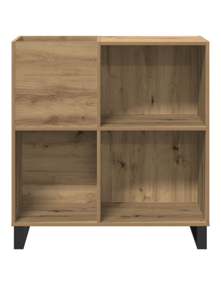 Mobile per Dischi Legno Vecchio 84.5x38x90 cm Legno Ingegnerizzato