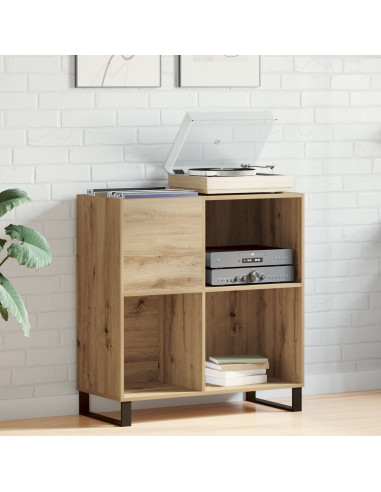 Mobile porta vinili Legno vecchio 85 x 38 x 89 cm