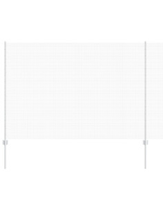 Recinzione con Posto Argento 1,5 x 25 m Acciaio