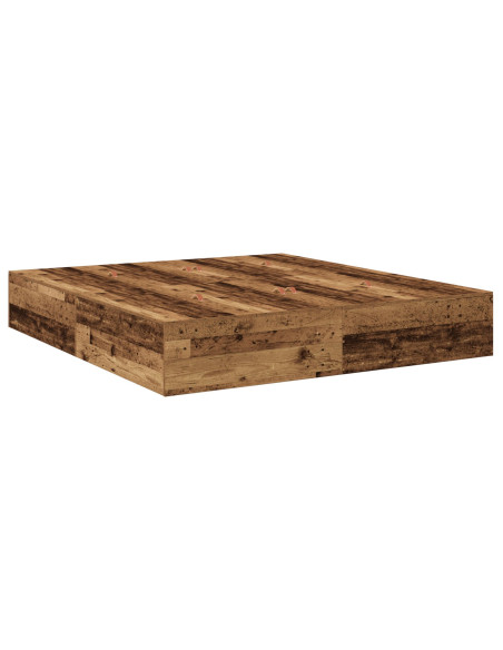 Struttura letto  Legno Vintage 200x200 cm