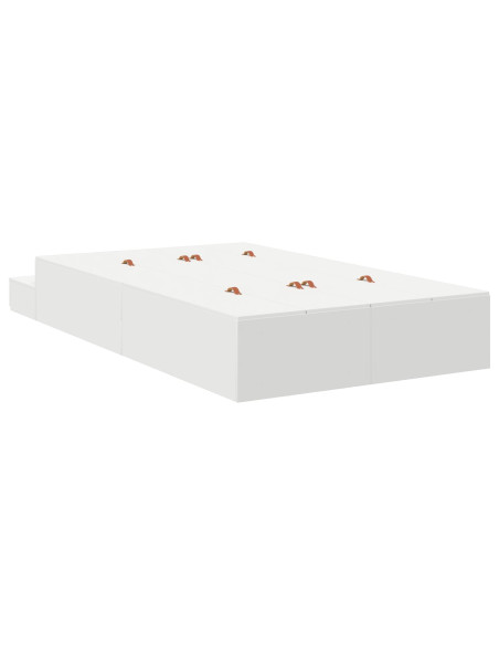 Struttura Letto contenitore  Bianco 120x200 cm