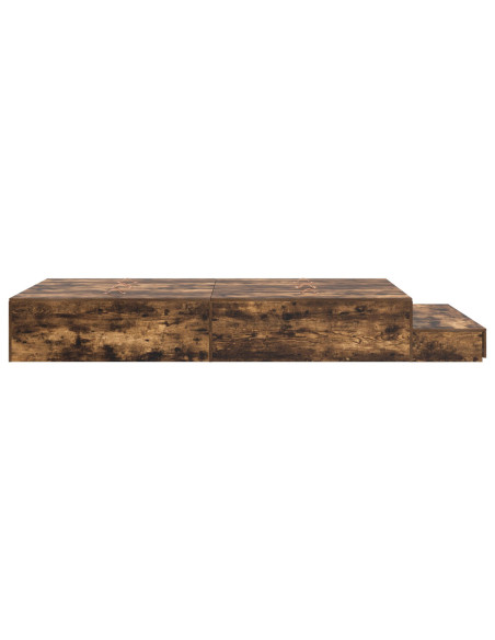 Struttura Letto  Rovere affumicato Legno ingegnerizzato 120 x 190 cm