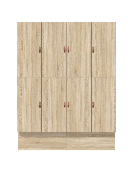 Struttura letto rovere Sonoma 200x200 cm