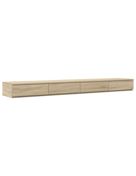 Struttura letto rovere Sonoma 200x200 cm