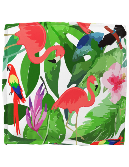 Cuscini per pallet  set di 4 giungla tropicale 40x40x8 cm