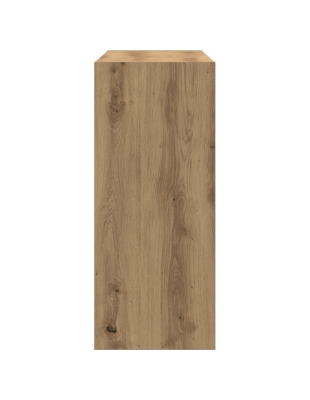 Libreria/Dividendo Stanza  - Rovere Artigianale - 100x30x72 cm - Realizzato in Legno Ingegnerizzato