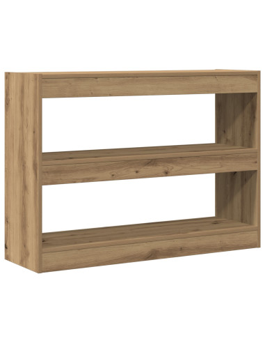 Libreria rovere artigianale 100 x 30 x 72 cm Legno multistrato