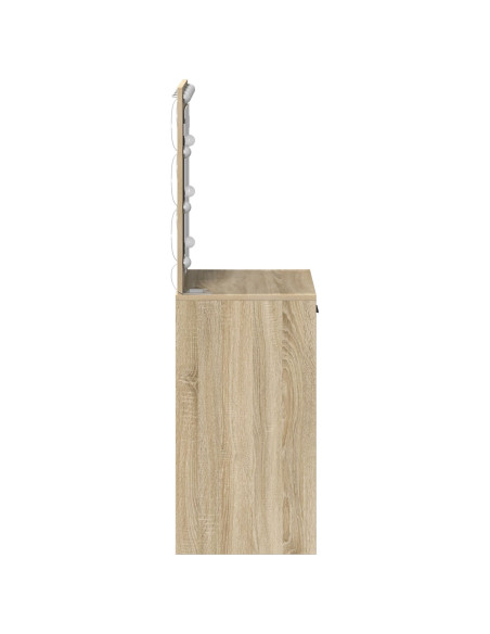 Tavolo da Trucco con cassetto Rovere Sonoma 50 x 41 x 135 cm
