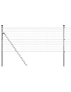 Palo della recinzione Argento 50 x 0,5 m (rete da 16 x 16 mm) 2
