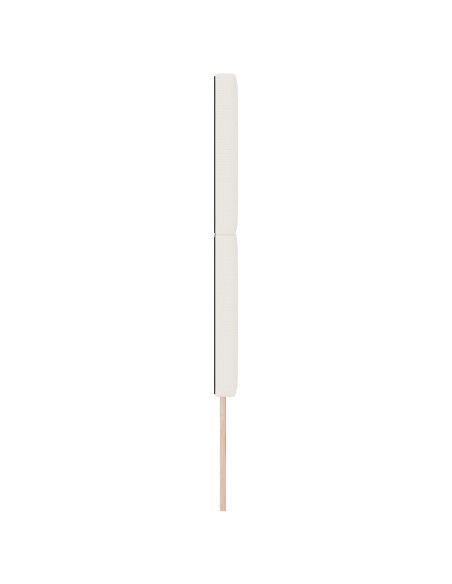 Testiera semplice crema  - 160 cm in velluto