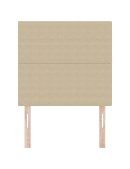 testiera vitaXL design semplice verde chiaro grigia 90 cm in tessuto corduroy