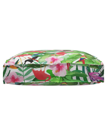Cuscino da esterno  Giungla tropicale Poliestere 80 x 12 x 80 cm